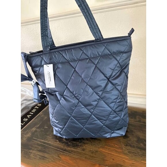 Vera Bradley Ultralight North South Tote Peacoat Blue - NWT - Picture 1 of 5